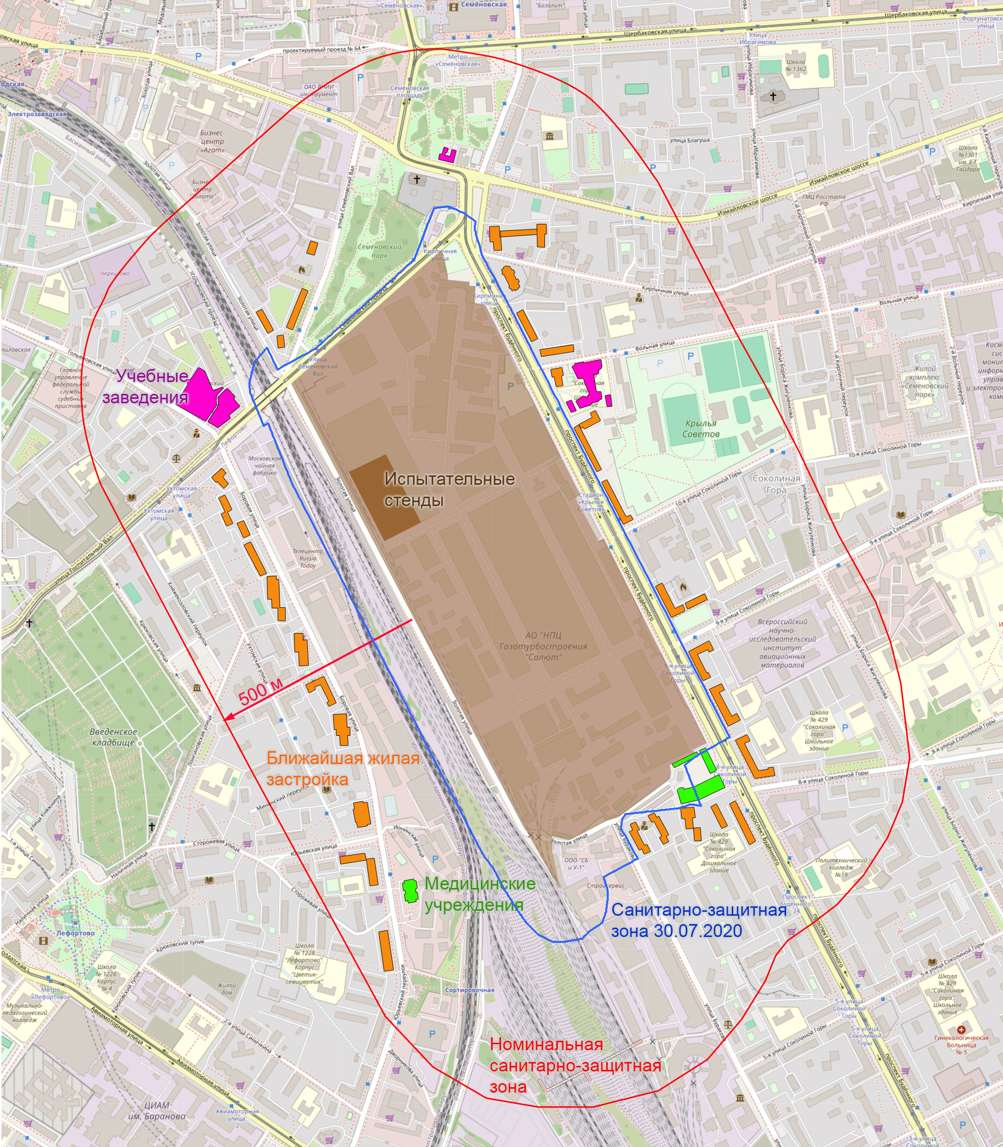 Карта воздействия